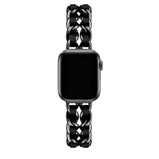 Bracciale in metallo da donna per Apple Watch 42 44 45 46 49 mm compatibile con Series 1–9 SE Ultra Ultra 2 Bracciale in acciaio elegante