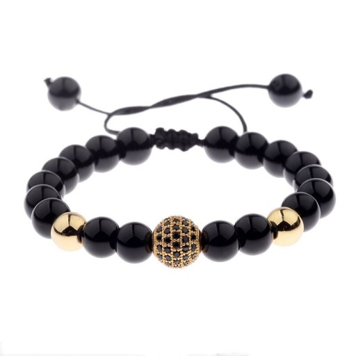 Bracciale in perline da uomo H286