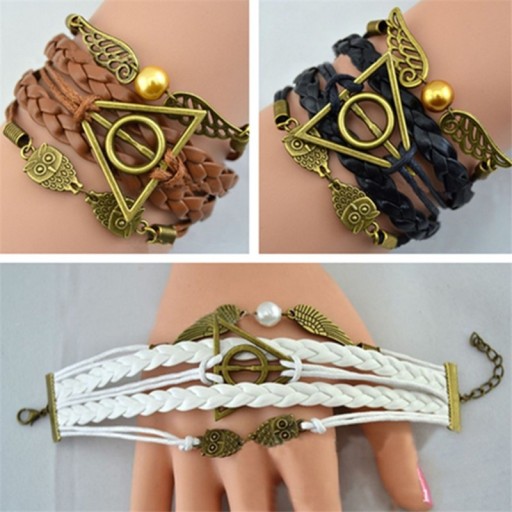 Bracciale multilivello da donna con animali