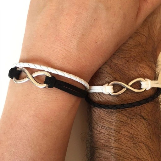 Bracciale per coppie 2 pz