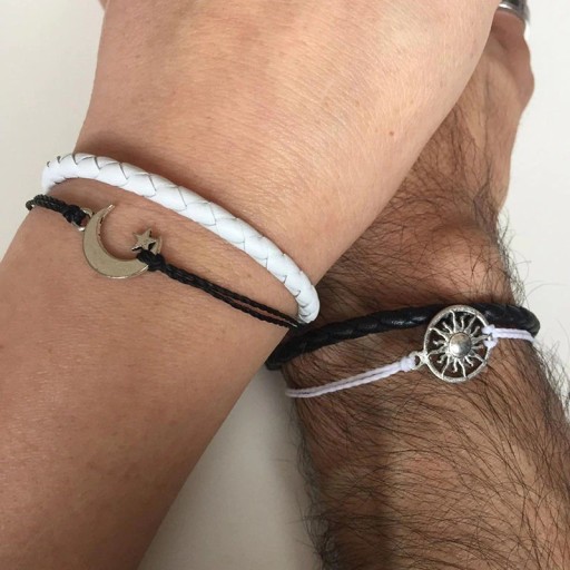 Bracciale per coppie 2 pz