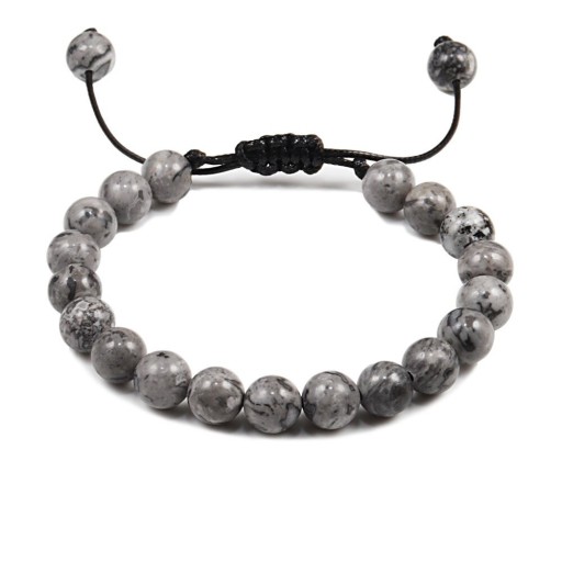 Bracciale regolabile in perline