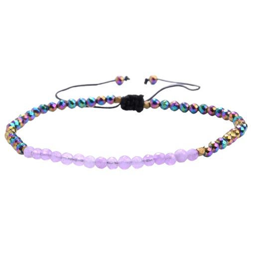 Bracciale sottile di perline