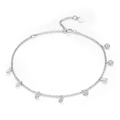 Bracelet à chaînes pour femmes avec des pierres
