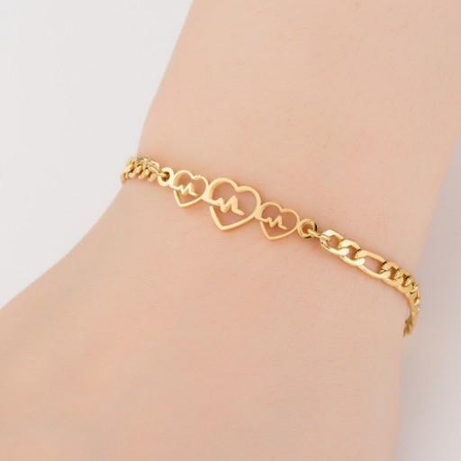 Bracelet à maillons pour femmes H266