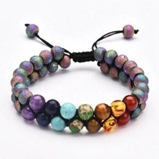 Bracelet ajustable en perles H235