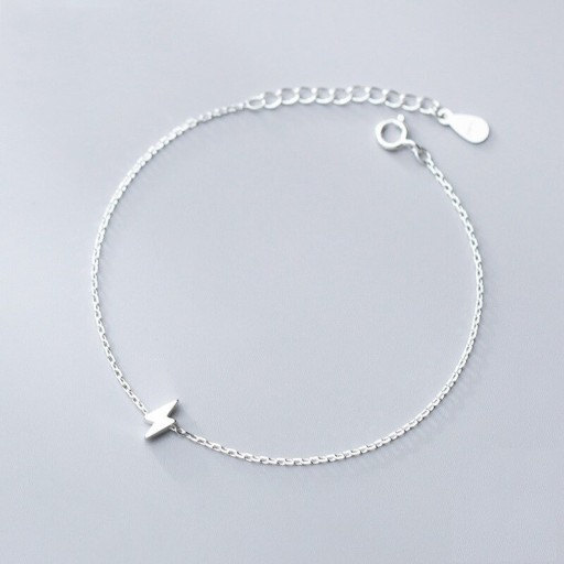 Bracelet chaîne femme éclair