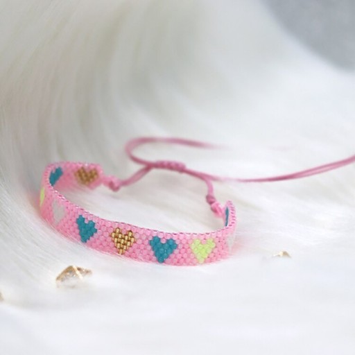 Bracelet de compression pour femmes en perles H255