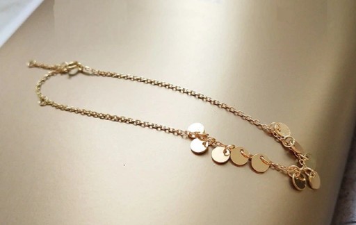 Bracelet en chaîne pour femmes avec des cercles H157