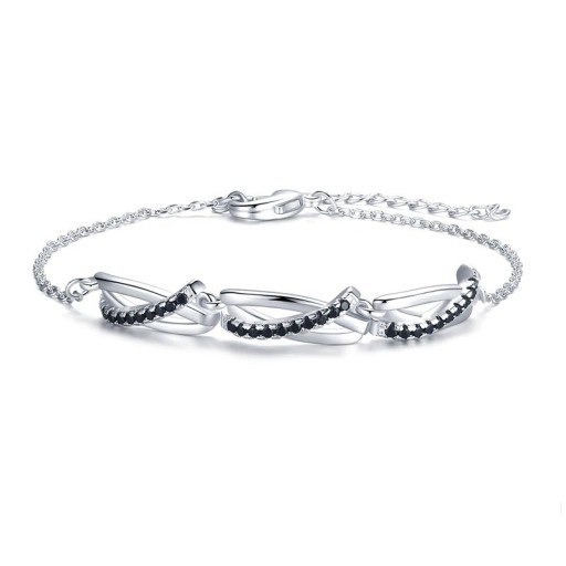 Bracelet en chaîne pour femmes avec des pierres H161