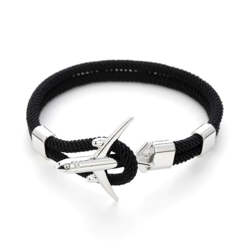 Bracelet en corde avion