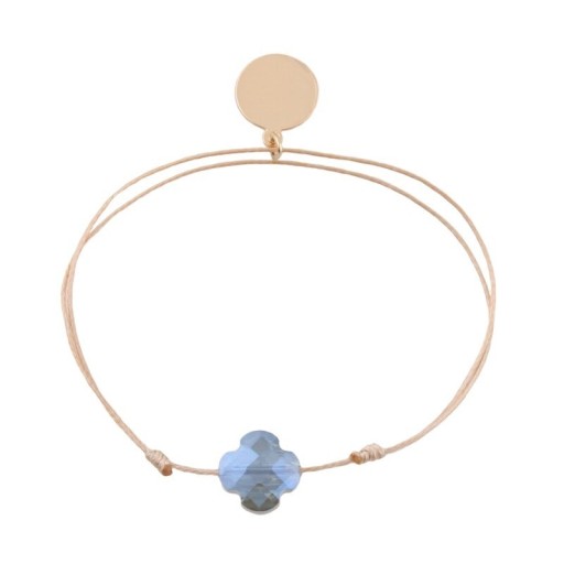 Bracelet en cordon avec pierre