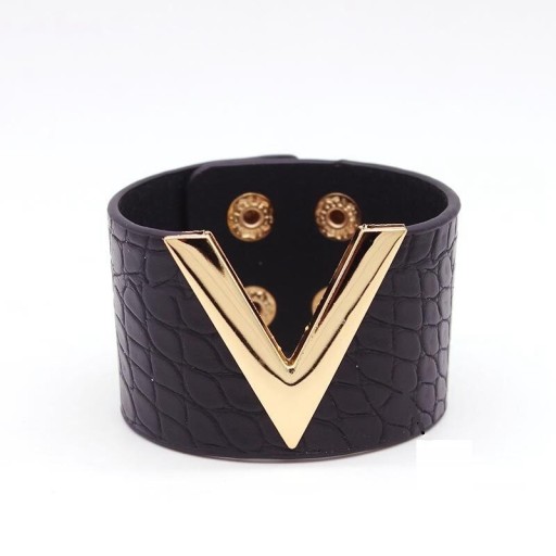 Bracelet en cuir pour femme H336