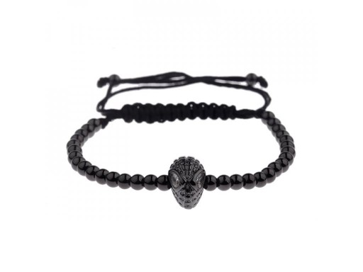 Bracelet en perles masque