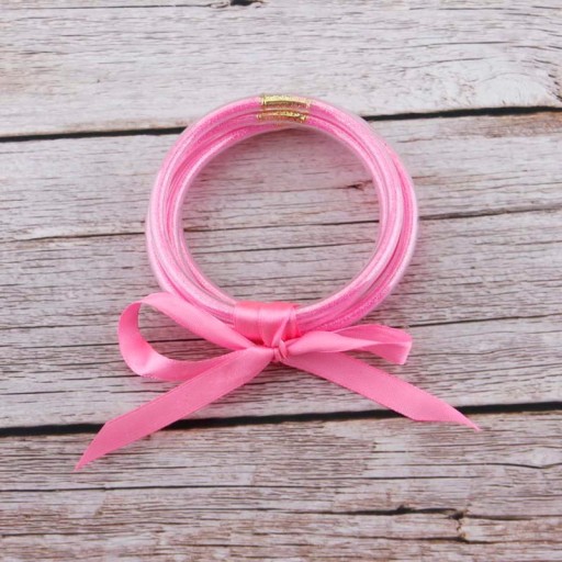Bracelet en silicone pour femmes 5 pcs