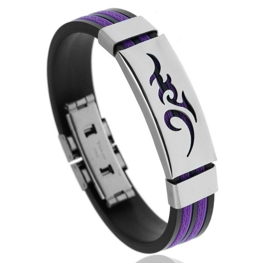 Bracelet en silicone pour homme H628