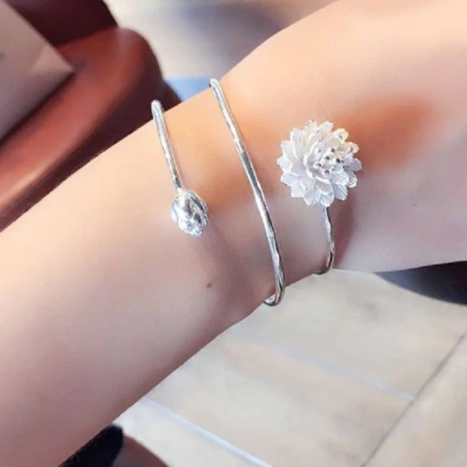 Bracelet femme spirale