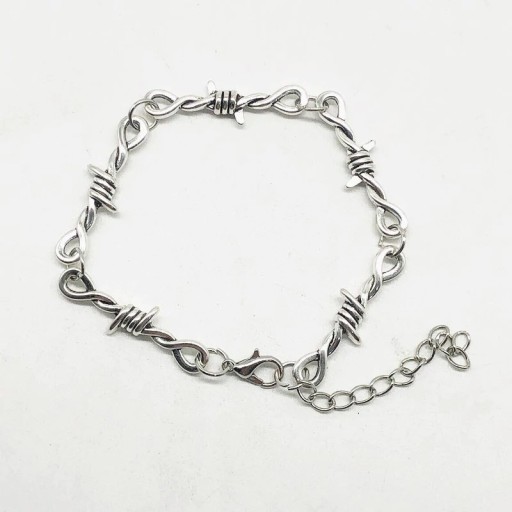Bracelet fil de fer barbelé