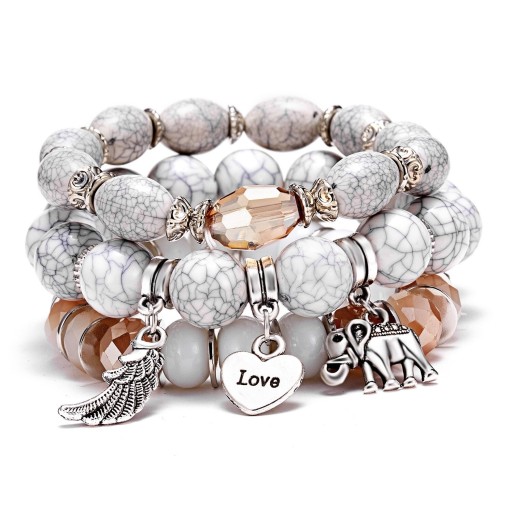 Bracelet multi-couches pour femmes H344