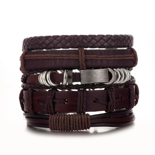 Bracelet multi-couches pour homme H229