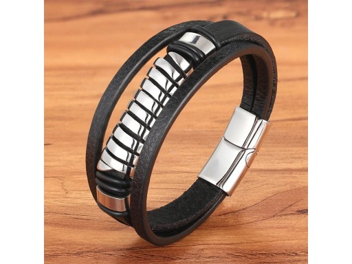 Bracelet multiple pour homme J107