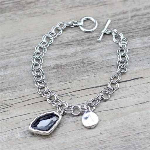 Bracelet pour femme avec fermoir américain