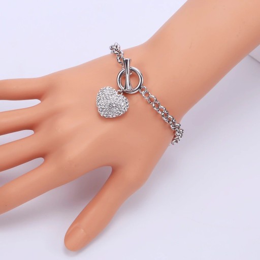 Bracelet pour femme avec fermoir américain