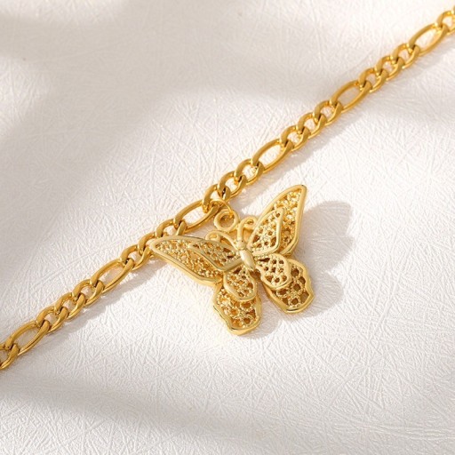 Bracelet pour femme avec papillon H638