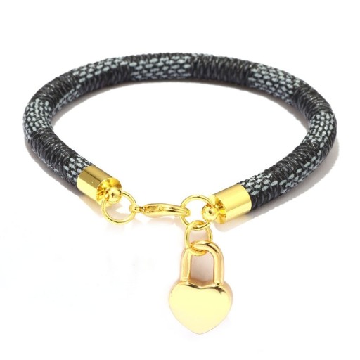 Bracelet pour femme avec pendentif en forme de cœur H381
