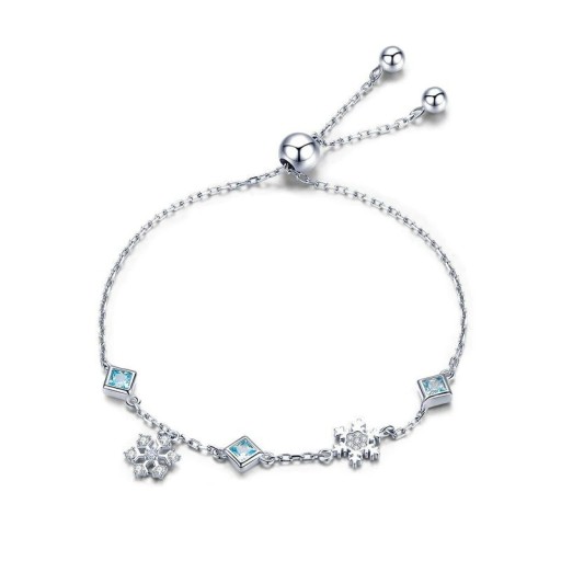 Bracelet réducteur pour femmes flocons de neige A1775