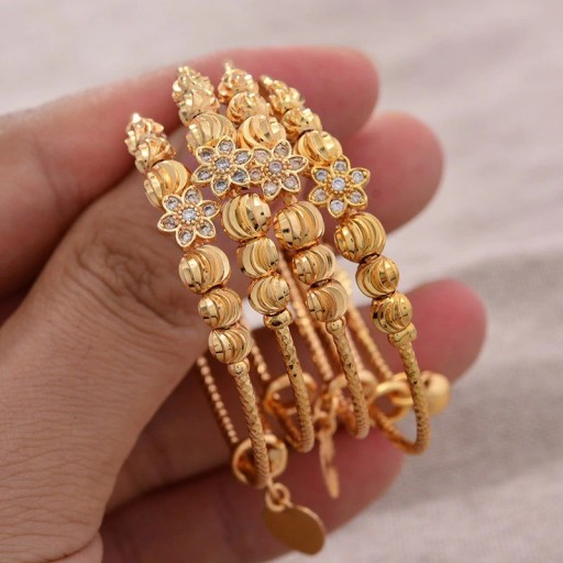 Bracelet rigide pour femmes 4 pcs H499