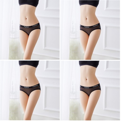 Braguitas de mujer MODA - 4 uds.