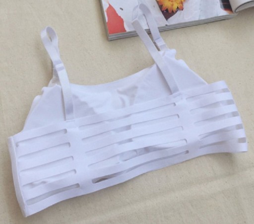 Bralette-bh med remmar på ryggen J1658