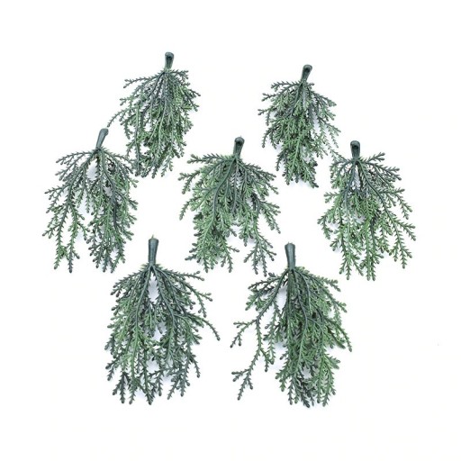 Branche artificielle de conifère 6 pcs C627