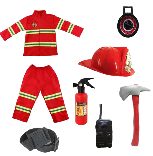 Brandmandskostume til børn