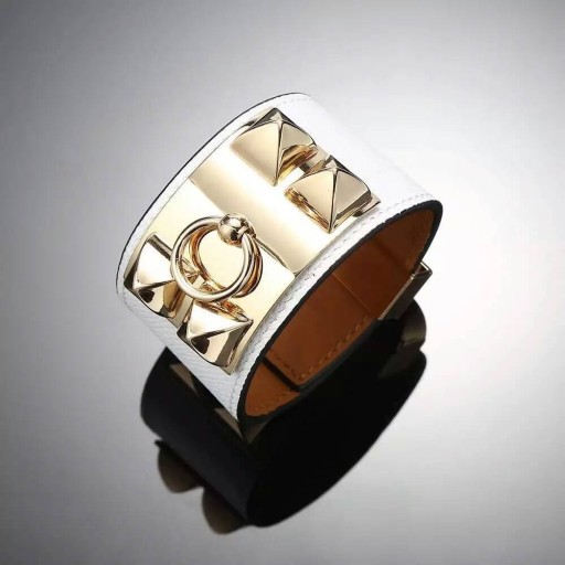 Bransoletka damska skórzana H540