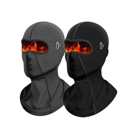 Breathable Balaclava 43 x 33 cm Protection Against Frost and Wind Glasses Opening Polyester Cotton Balaclava Under Helmet for Skiing Cycling Motorcycling