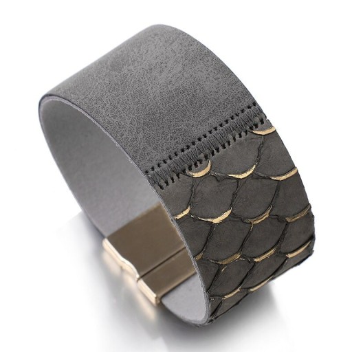 Bredt armband för kvinnor H297