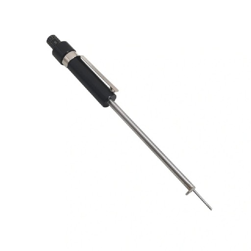 Bremseklodser måler 135 x 13 mm Pen form Hvid skala Sort håndtag Til måling af indvendige og udvendige klodser