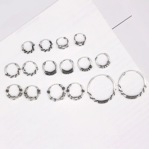 Brincos circulares femininos G1156