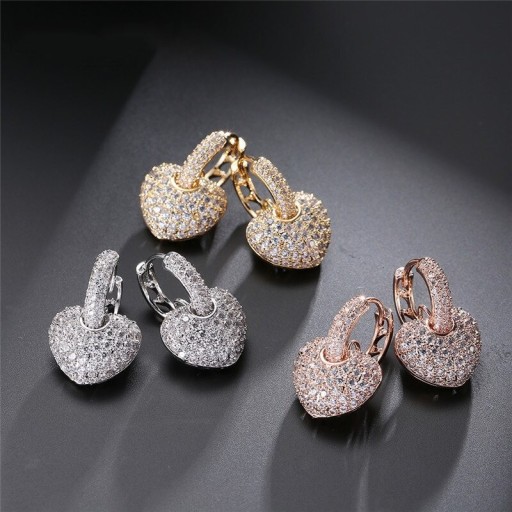 Brincos circulares femininos G1246