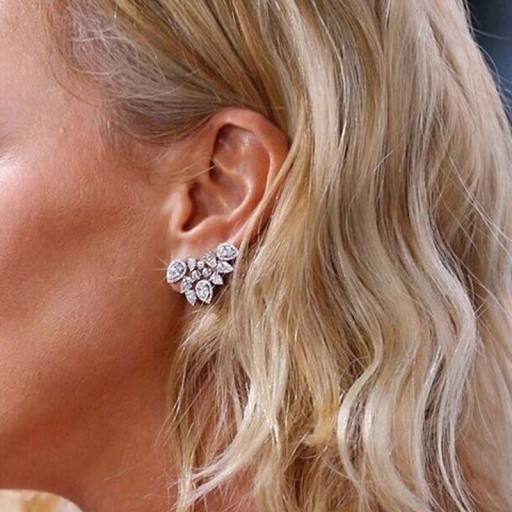 Brincos femininos com cristais G782