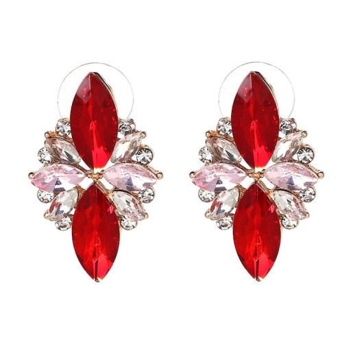 Brincos pendentes femininos com cristais G774