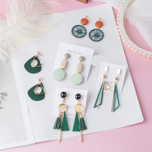 Brincos pendentes femininos G926