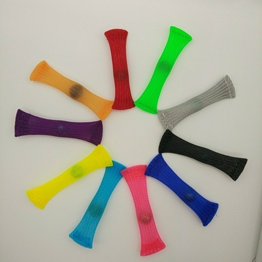 Brinquedo antisstress bola em rede