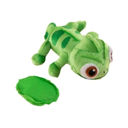 Brinquedo de peluche camaleão Pascal 17 cm Peluche com pega para o ombro Personagem do filme Para abraçar Decoração para crianças e fãs