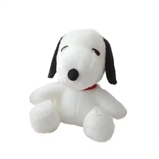 Brinquedo de peluche cão Snoopy 60 cm Grande figura macia da série animada Cãozinho adorável para abraçar Decoração e presente para crianças