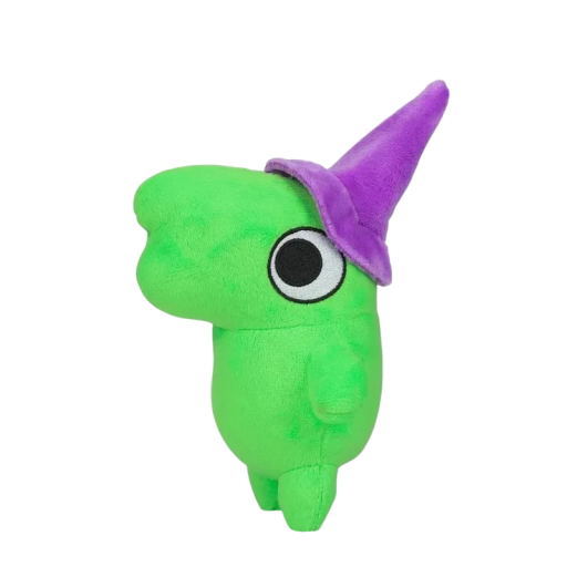 Brinquedo de peluche Glep 15 cm Personagem da série Smiling Friends Pequeno peluche colecionável Material macio Decoração Presente para fãs de animação