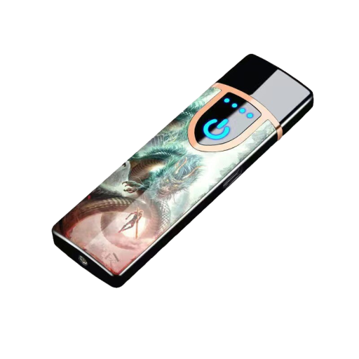 Briquet plasma avec dragon P3491