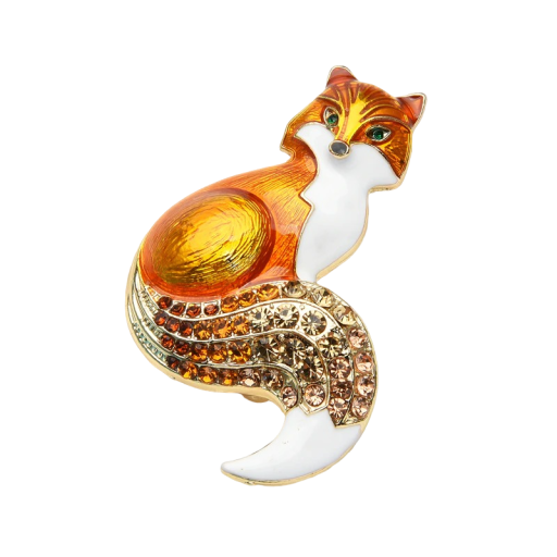Broche renard